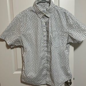 Men’s Printed Button Down Shirt